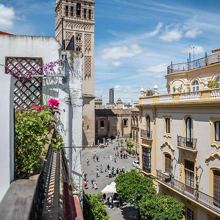 Appartamento Duplex Luxury Giralda With Terrace Siviglia Esterno foto